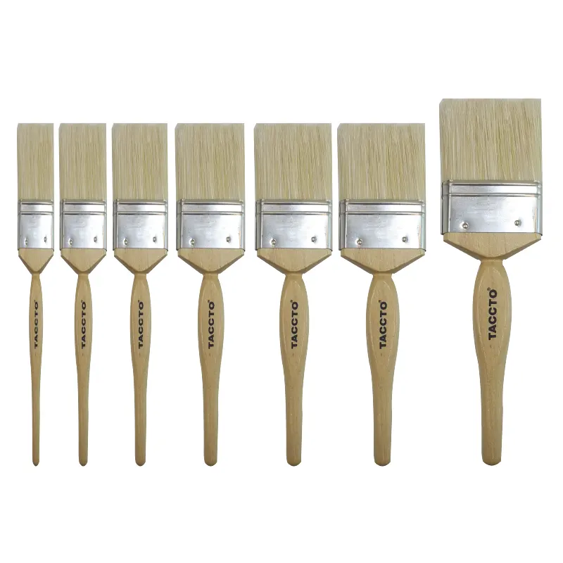 PAINT BRUSH WOODEN HANDLE